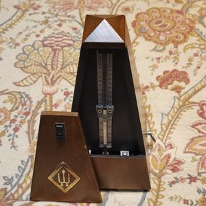 Wittner Metronome Wood Grain Made in Germany Rythem Tempo
